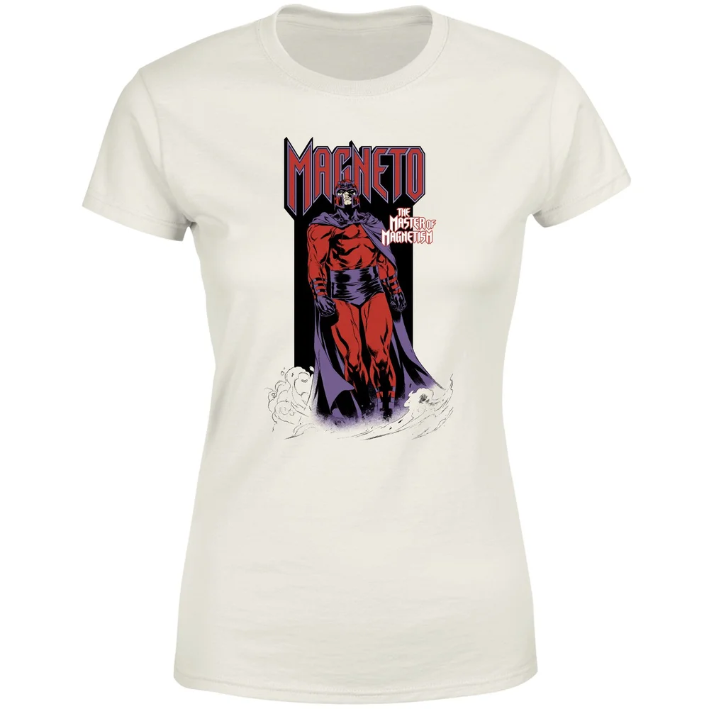 X-Men Magneto Master Of Magnetism Women's T-Shirt - Cream - M Image 1