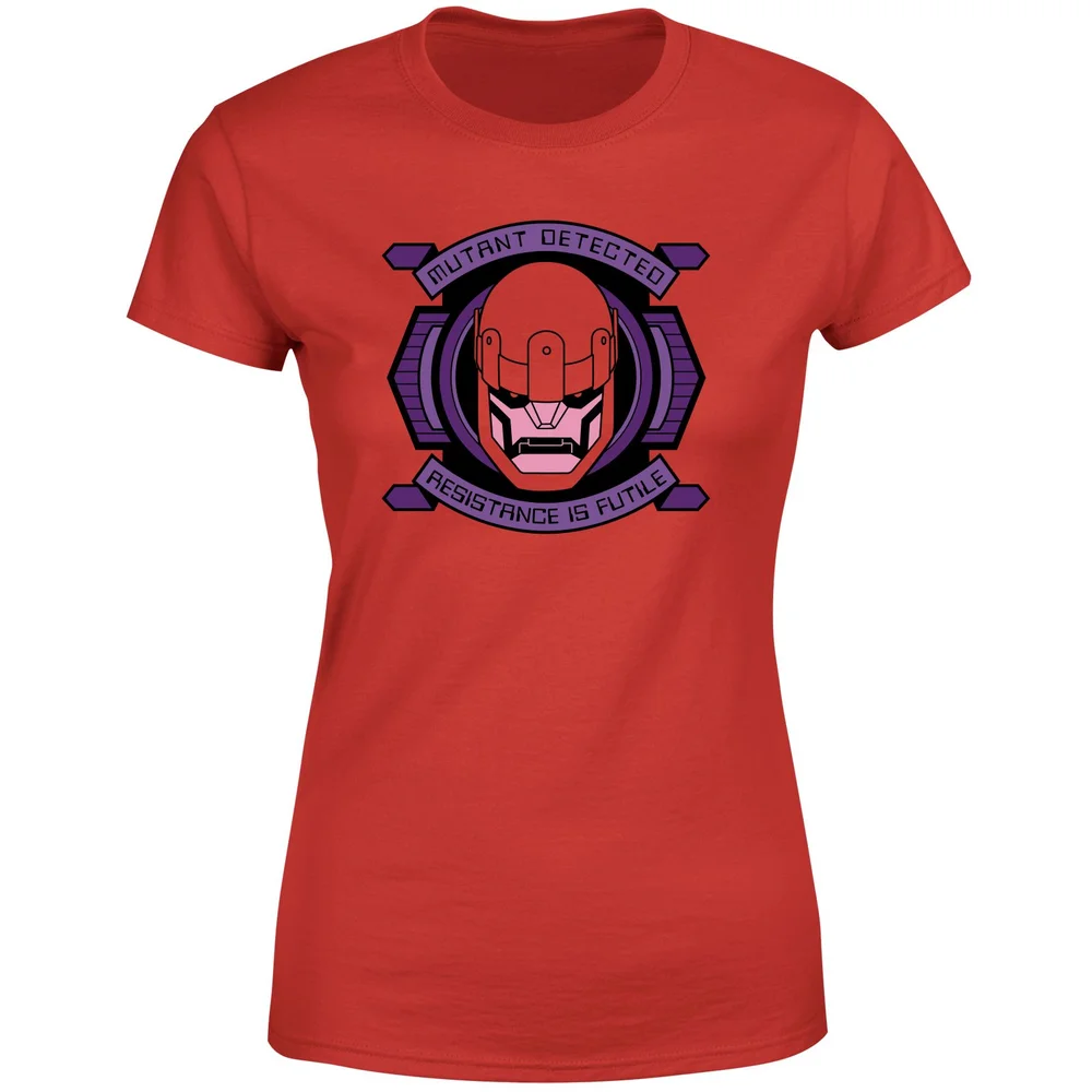 X-Men Sentinel Attack Women's T-Shirt - Red - XS Image 1