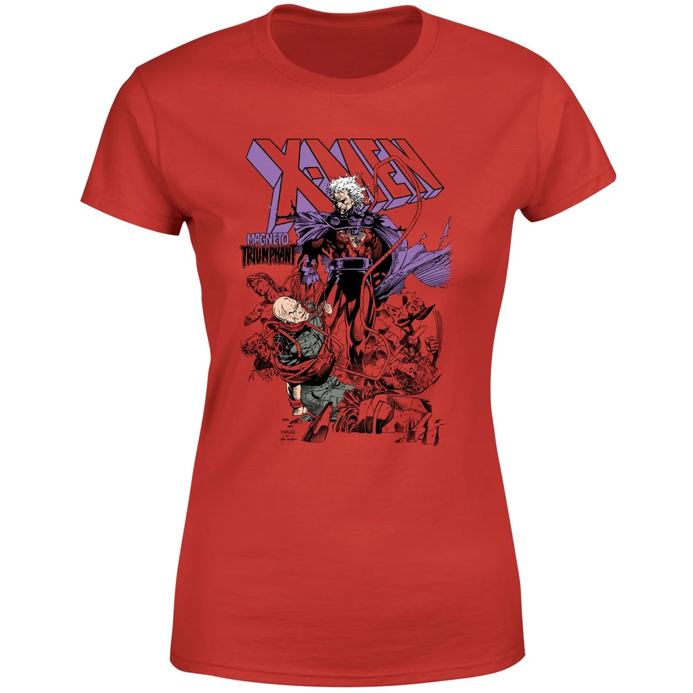 X-Men Magneto Triumphant Women's T-Shirt - Red - XS Image 1