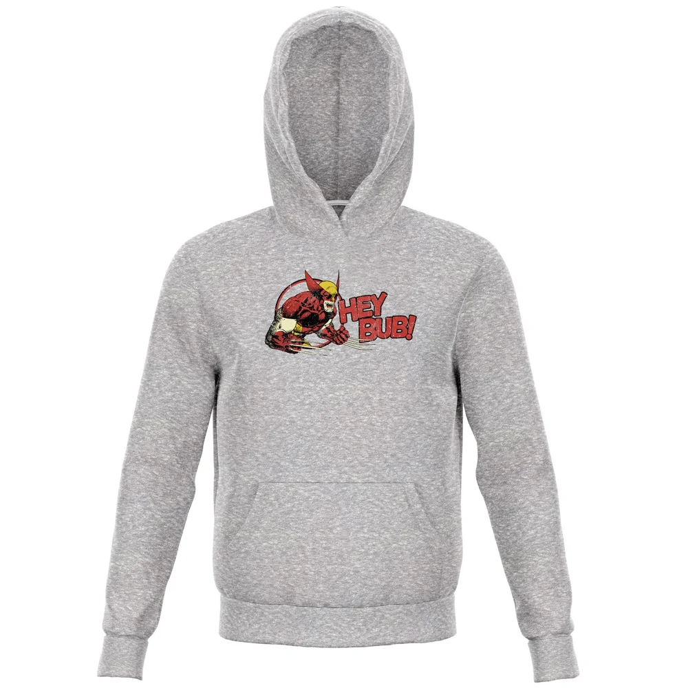 X-Men Hey Bub! Kids' Hoodie - Grey - 5-6 ans Image 1
