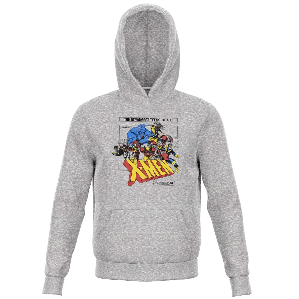 X-Men Retro Team Up Kids' Hoodie - Grey - 3-4 ans Image 1