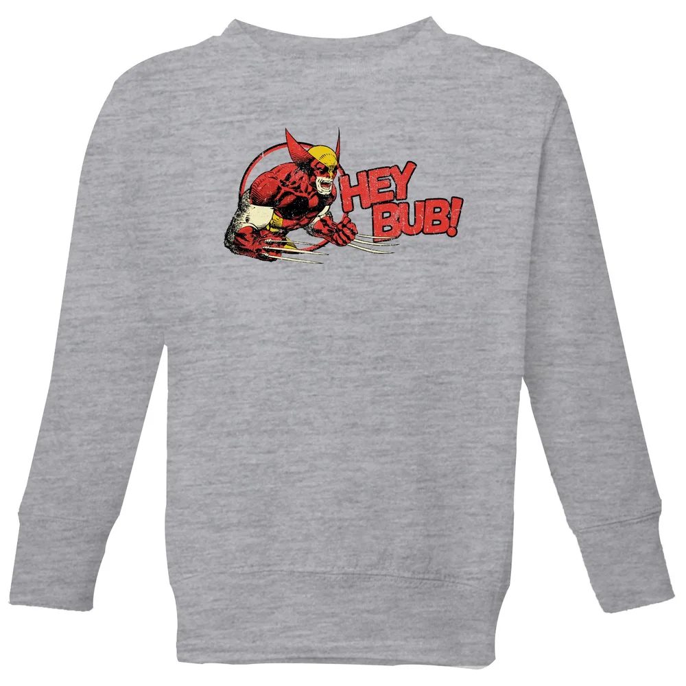 X-Men Hey Bub! Kids' Sweatshirt - Grey - 3-4 ans Image 1