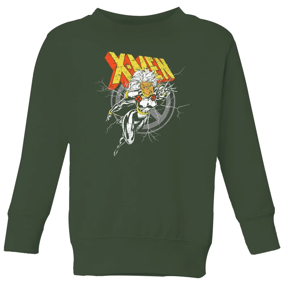 X-Men Storm Kids' Sweatshirt - Green - 3-4 ans Image 1