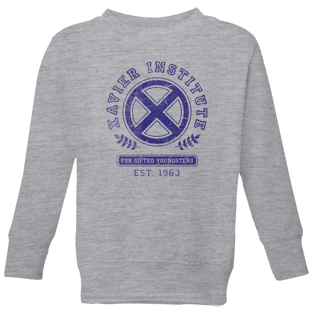 X-Men Xavier Institute For Gifted Youngsters Kids' Sweatshirt - Grey - 3-4 ans Image 1