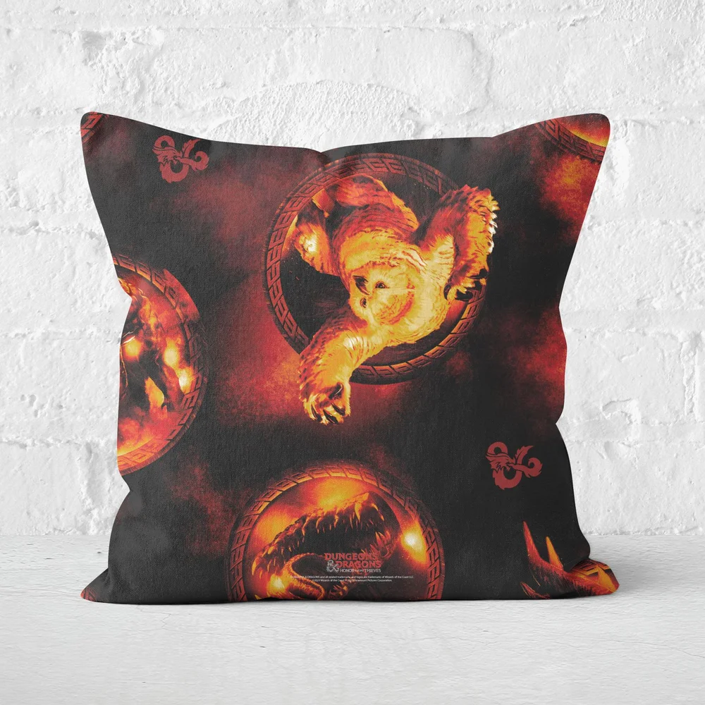 Dungeons & Dragons Owlbear Square Cushion - 40x40cm - Soft Touch Image 1