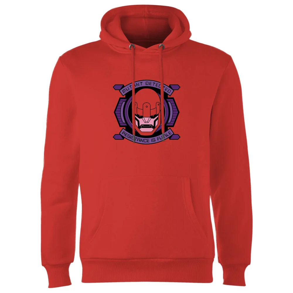 X-Men Sentinel Attack Hoodie - Red - S - Rouge Image 1