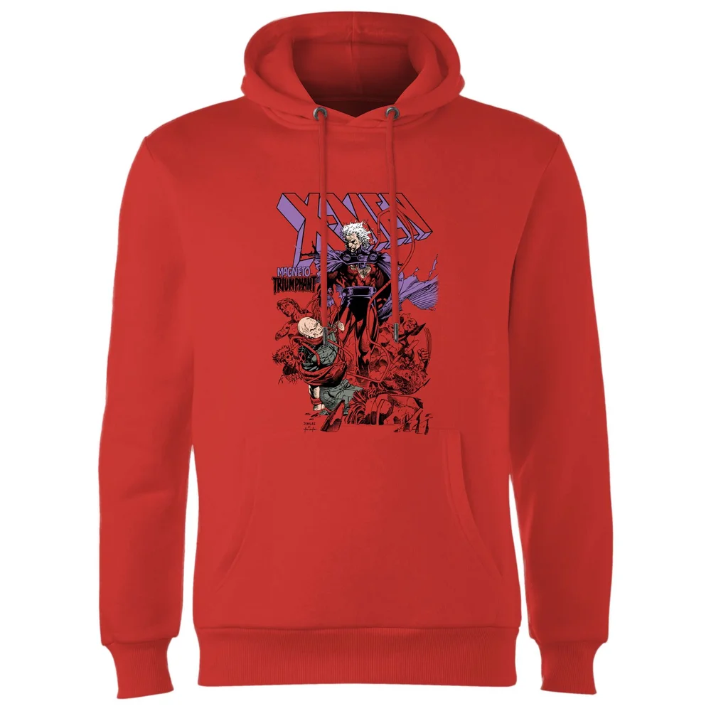 X-Men Magneto Triumphant Hoodie - Red - S - Rouge Image 1