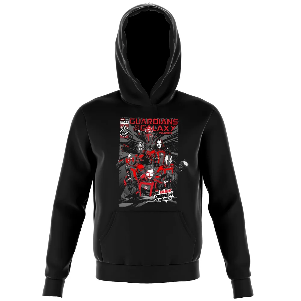 Guardians of the Galaxy The Freakin' Comic Book Cover Kids' Hoodie - Black - 3-4 ans Image 1