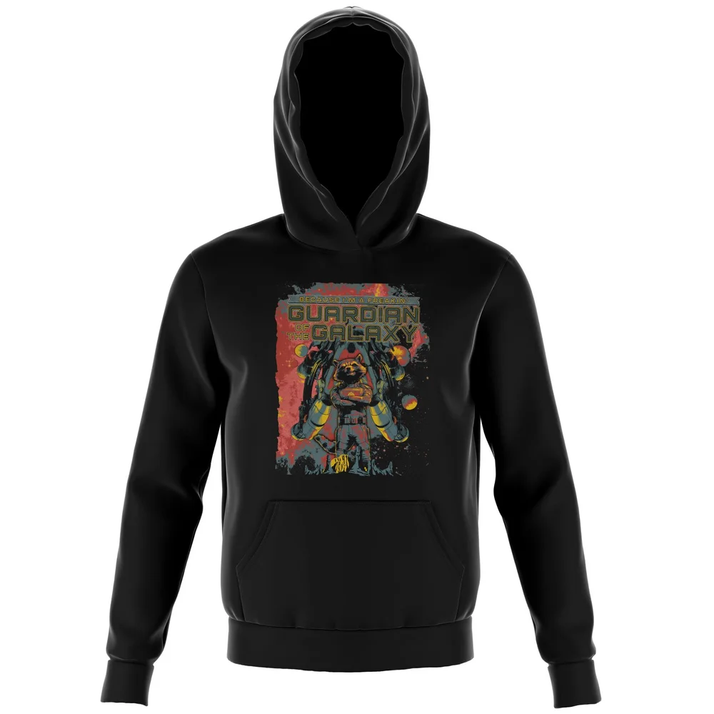 Guardians of the Galaxy I'm A Freakin' Guardian Of The Galaxy Kids' Hoodie - Black - 3-4 ans Image 1