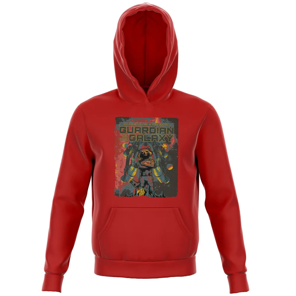 Guardians of the Galaxy I'm A Freakin' Guardian Of The Galaxy Kids' Hoodie - Red - 3-4 ans Image 1
