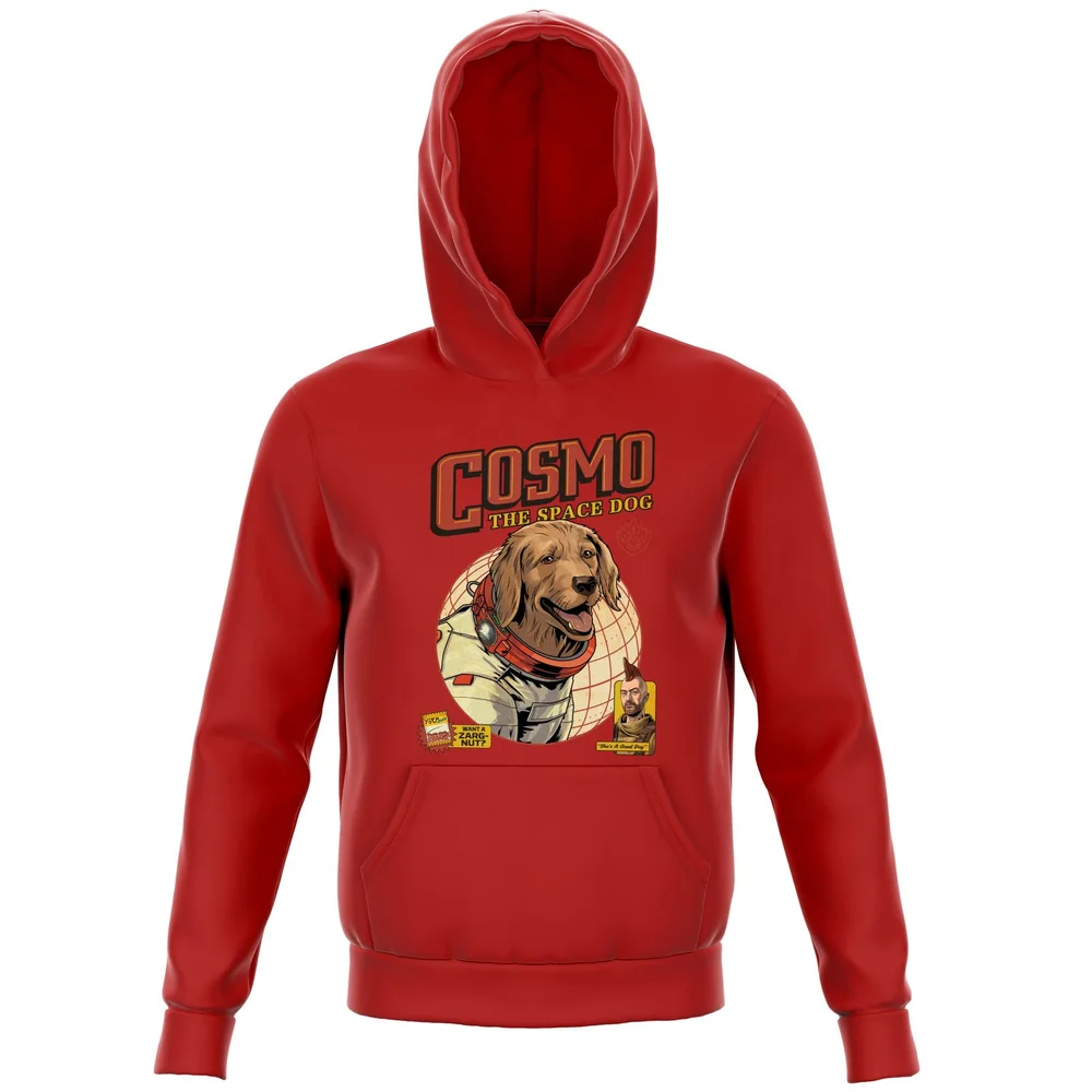 Guardians of the Galaxy Cosmo The Space Dog Kids' Hoodie - Red - 3-4 ans Image 1