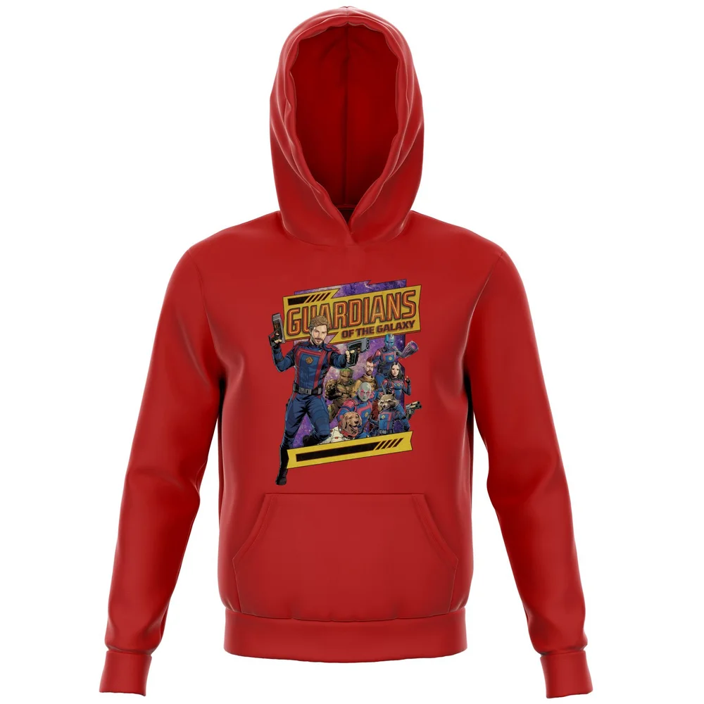 Guardians of the Galaxy Galaxy Kids' Hoodie - Red - 3-4 ans Image 1
