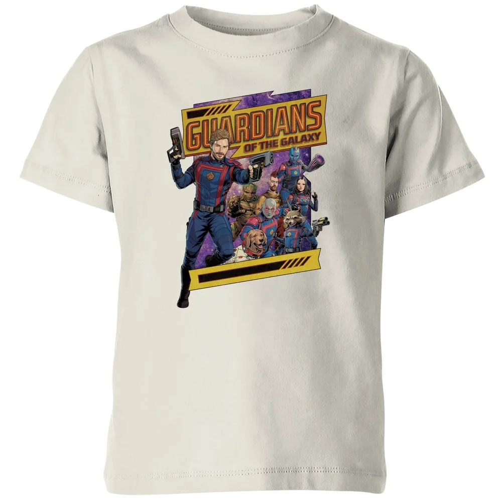 Guardians of the Galaxy Galaxy Kids' T-Shirt - Cream - 3-4 ans Image 1