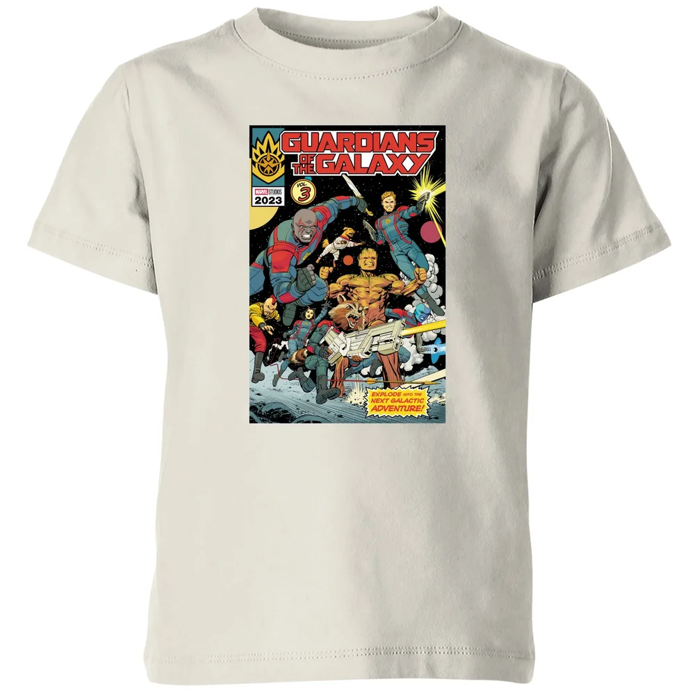 Guardians of the Galaxy The Next Galactic Adventure Kids' T-Shirt - Cream - 3-4 ans Image 1