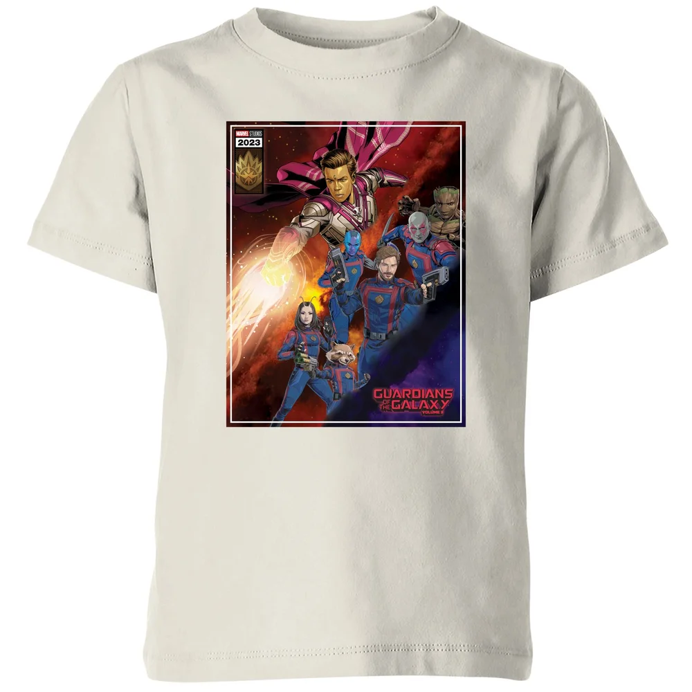 Guardians of the Galaxy Adam Warlock Comic Kids' T-Shirt - Cream - 3-4 ans Image 1