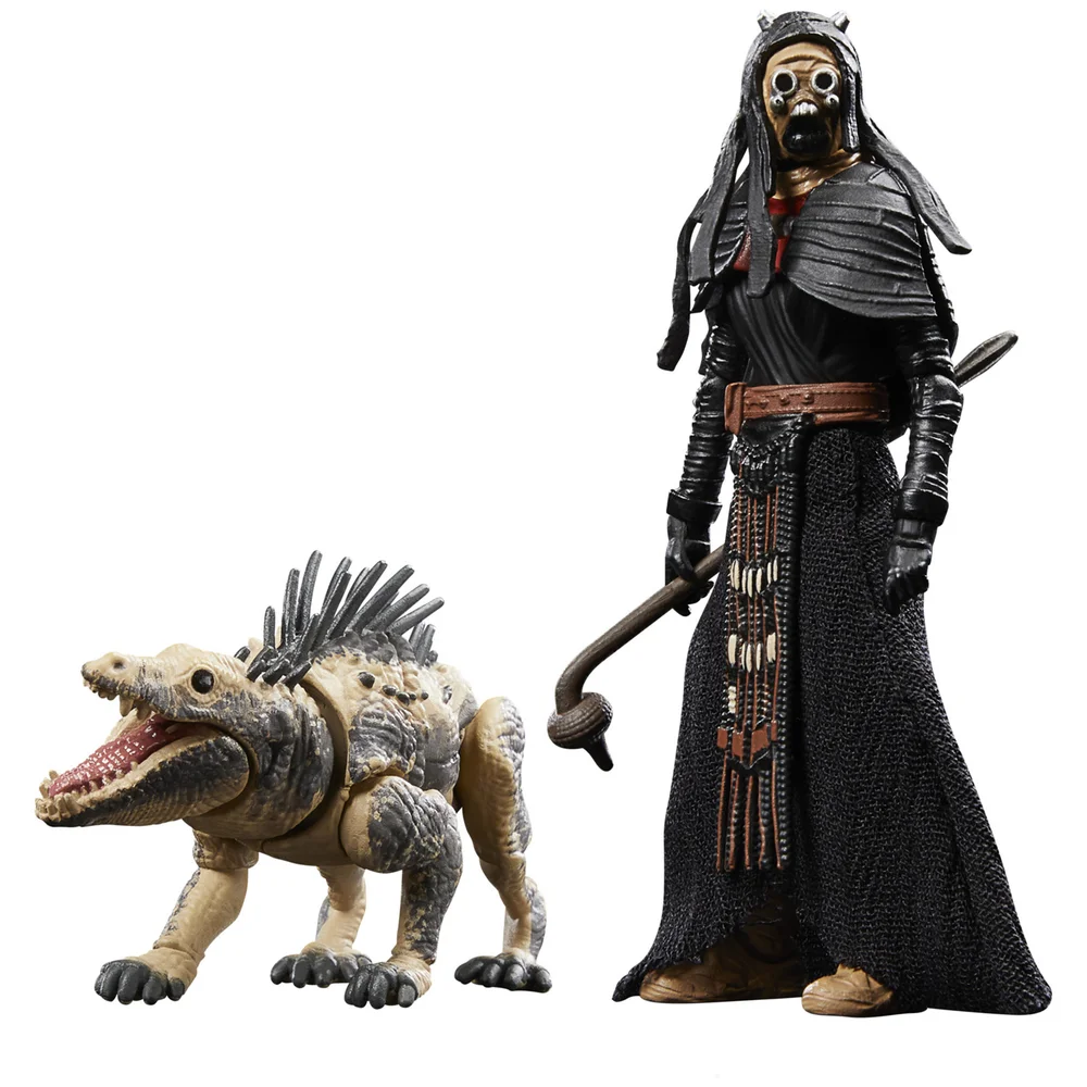 Hasbro Star Wars The Vintage Collection Tusken Warrior & Massiff Action Figures 2-Pack Image 1