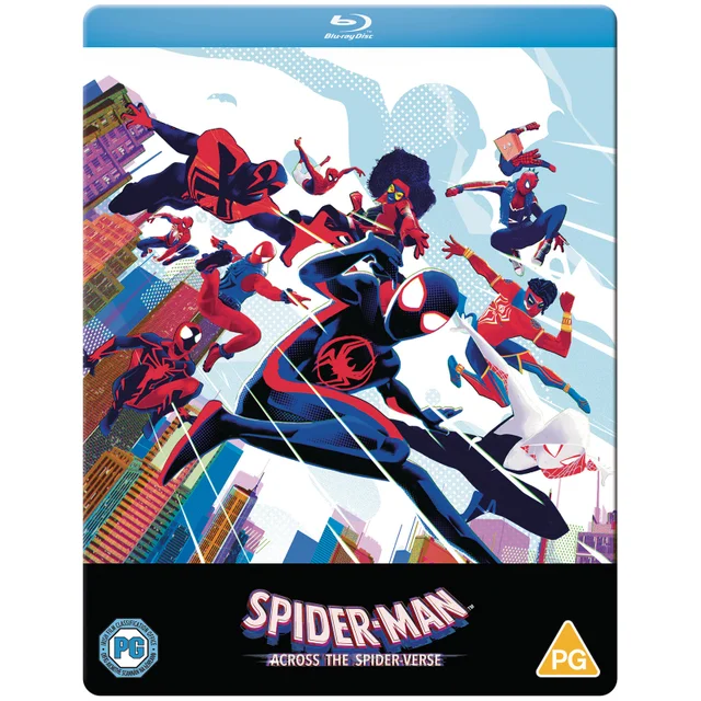 Spider-Man: Across The Spider-Verse Blu-ray Steelbook