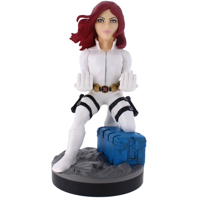 Cable Guys Marvel Avengers Black Widow White Suit