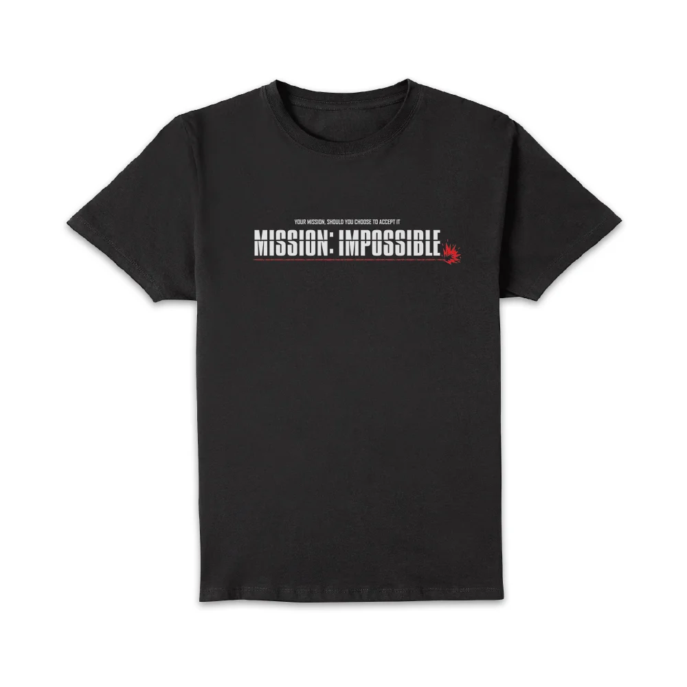 Mission Impossible Mission Impossible Men's T-Shirt - Black - S - Noir Image 1