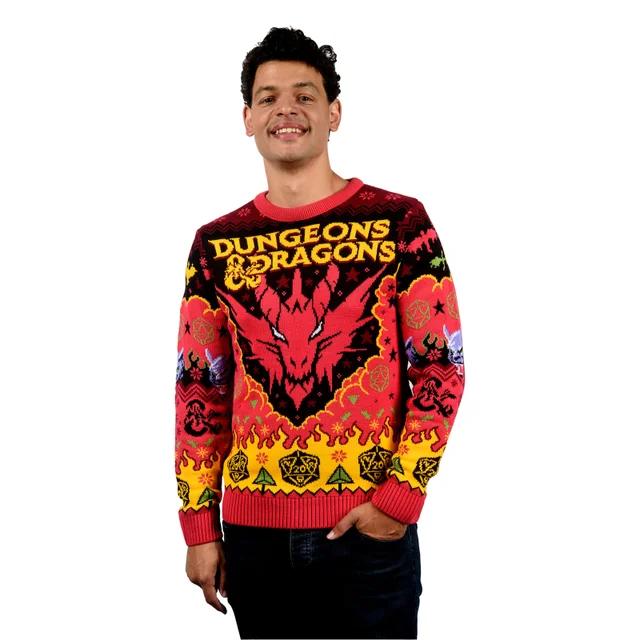 Dungeons & Dragons: Fantastic Creatures Christmas Jumper