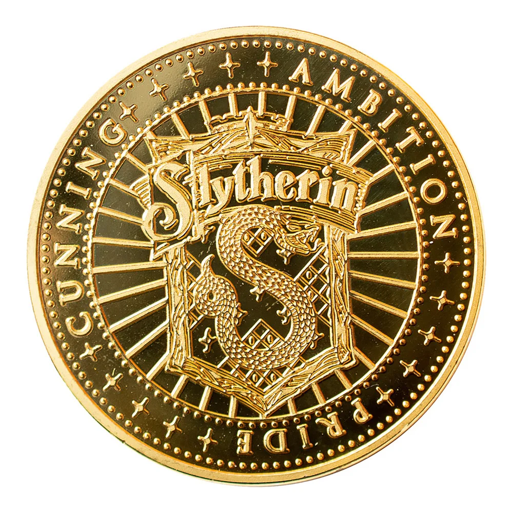 Harry Potter House Coin Slytherin Image 1