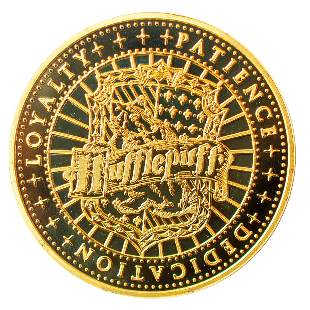Harry Potter House Coin Hufflepuff Image 1