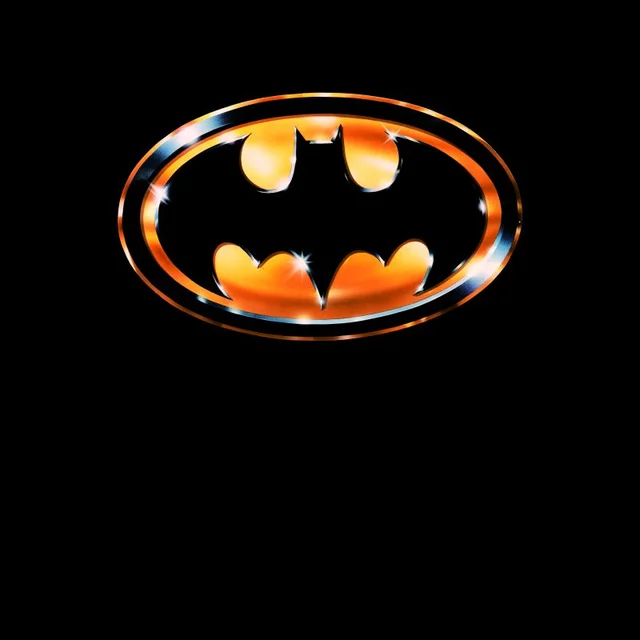 BATMAN Bat Logo Unisex T-Shirt - Black