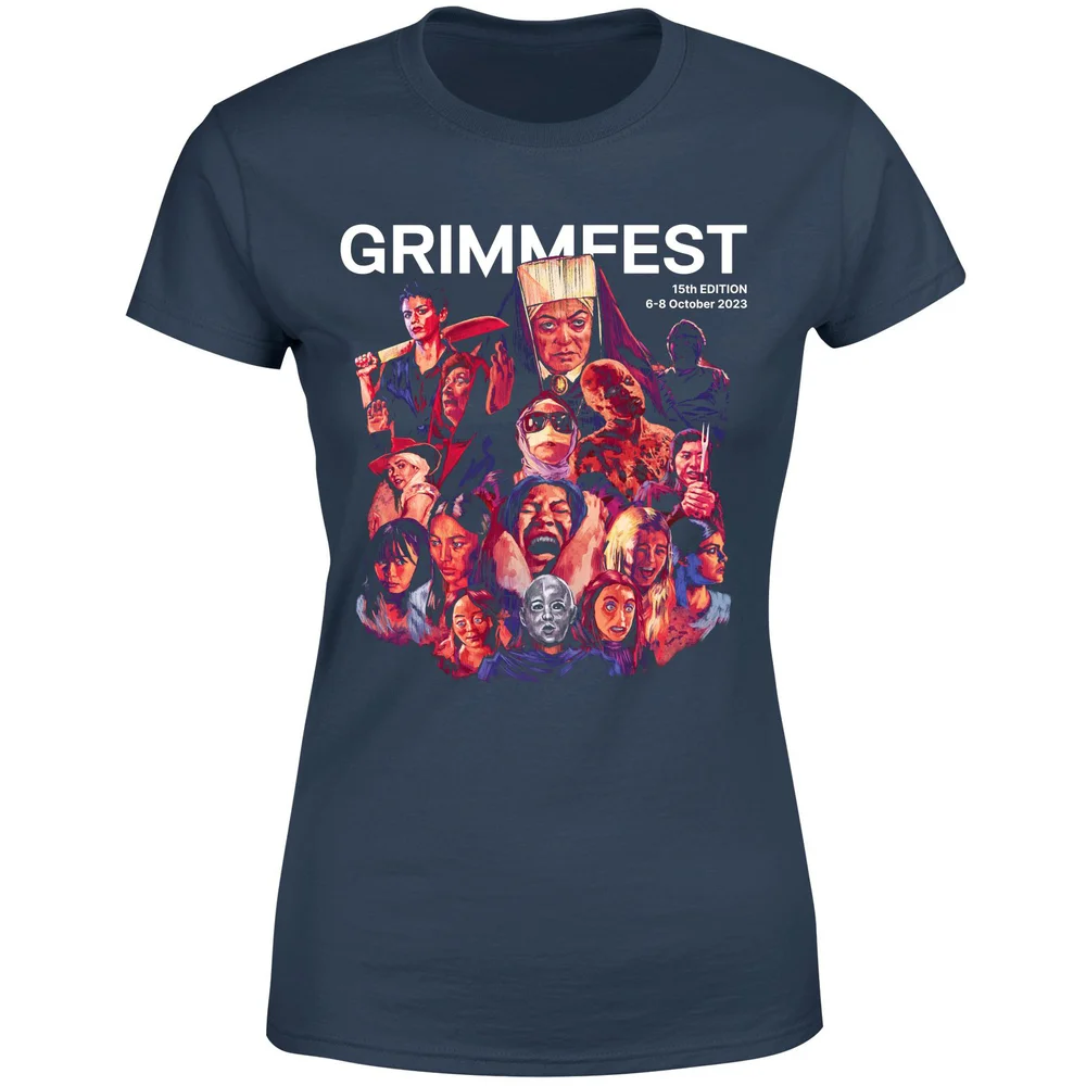 GRIMMFEST STAFF 2023 Women's T-Shirt - Navy - XS - Bleu Marine Image 1