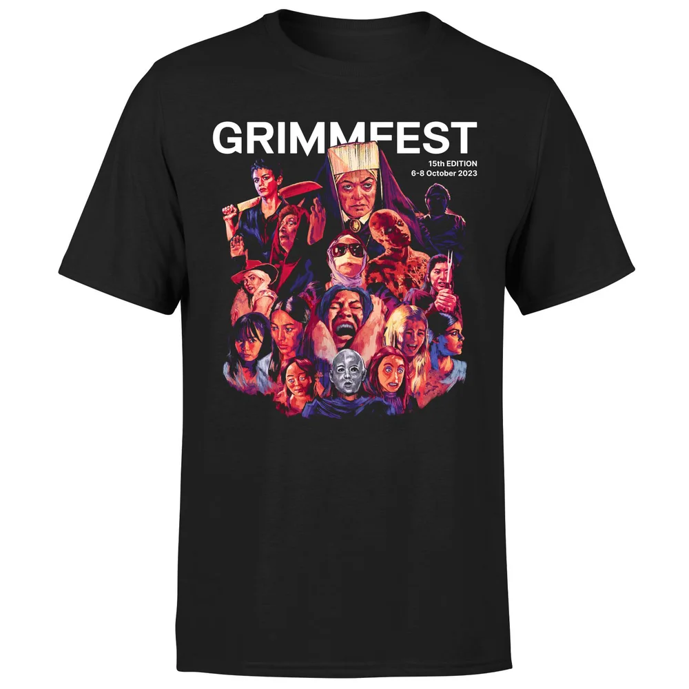 GRIMMFEST 2023 Men's T-Shirt - Black - S - Noir Image 1