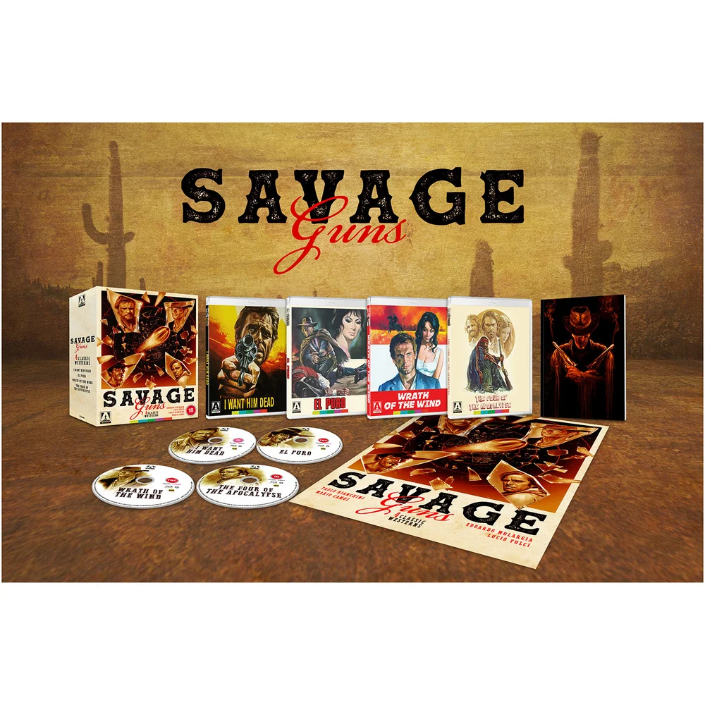 Savage Guns: Four Classic Westerns Vol 3 - Limited Edition Image 1