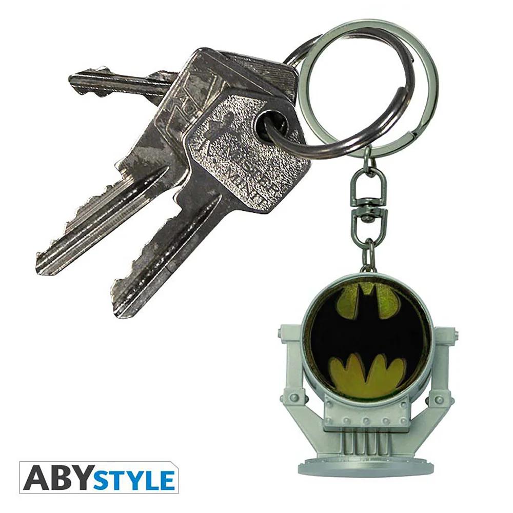 DC Comics Batman Bat Signal 3D Premium Keychain Image 1
