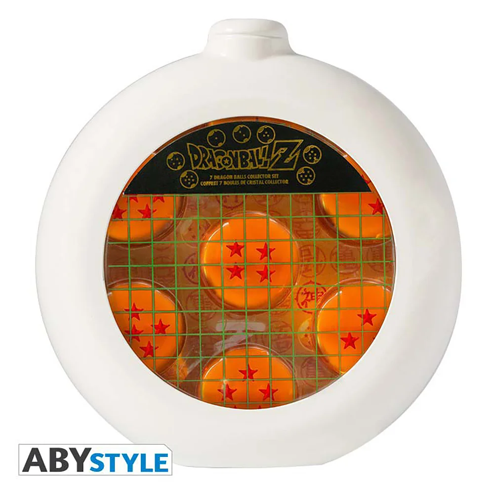 Dragon Ball Replica Dragon Radar 7 Dragon Balls Metal Box Image 1