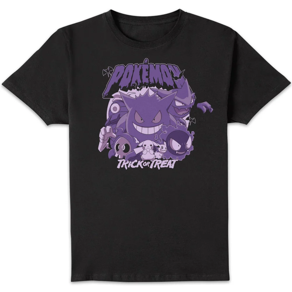 Pokémon Trick Or Treat Men's T-Shirt - Black - 4XL - Noir Image 1