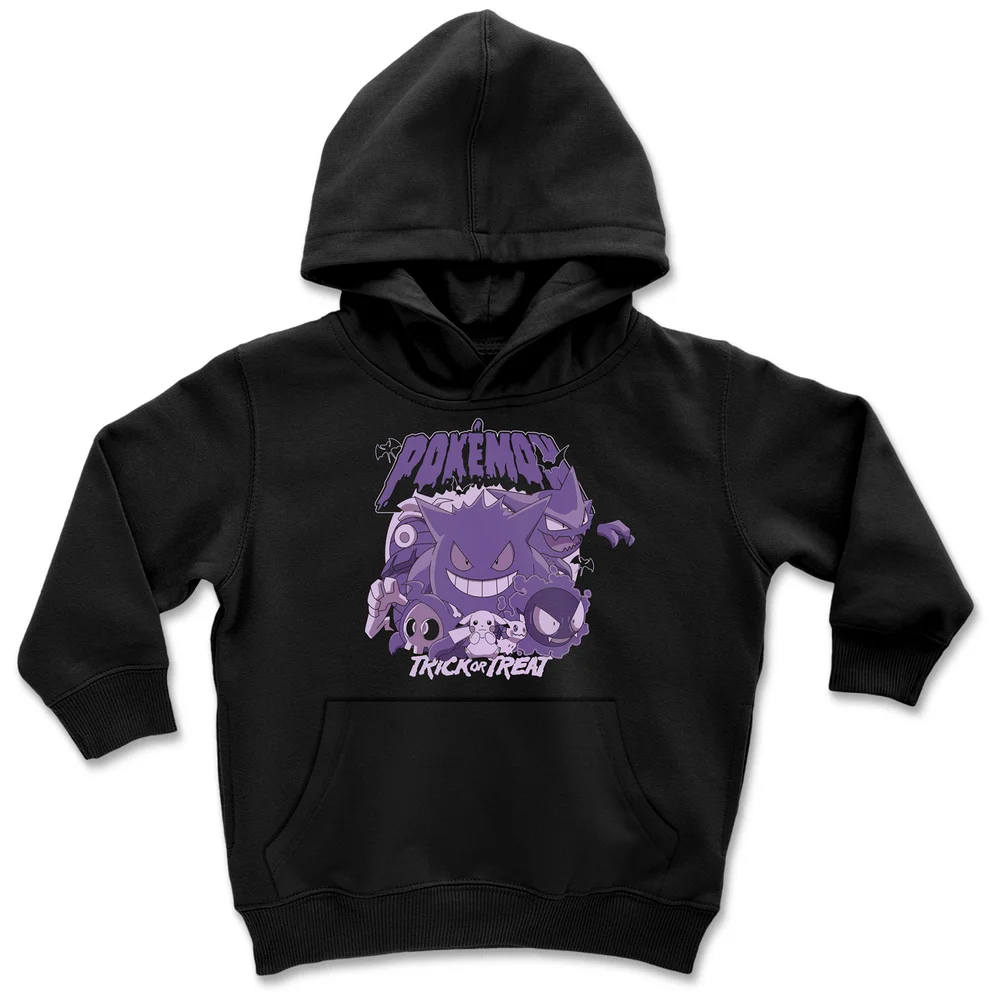 Pokémon Trick Or Treat Kids' Hoodie - Black - 7-8 ans - Noir Image 1
