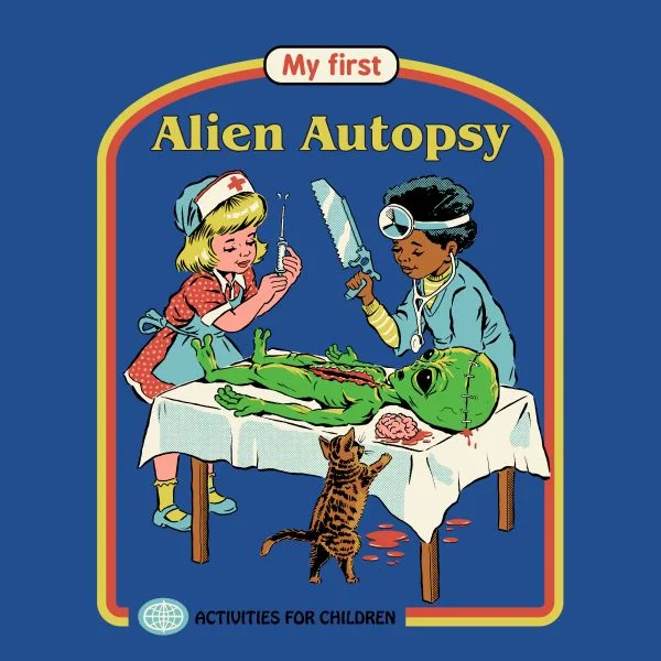 My First Alien Autopsy Women's T-Shirt - Blue
