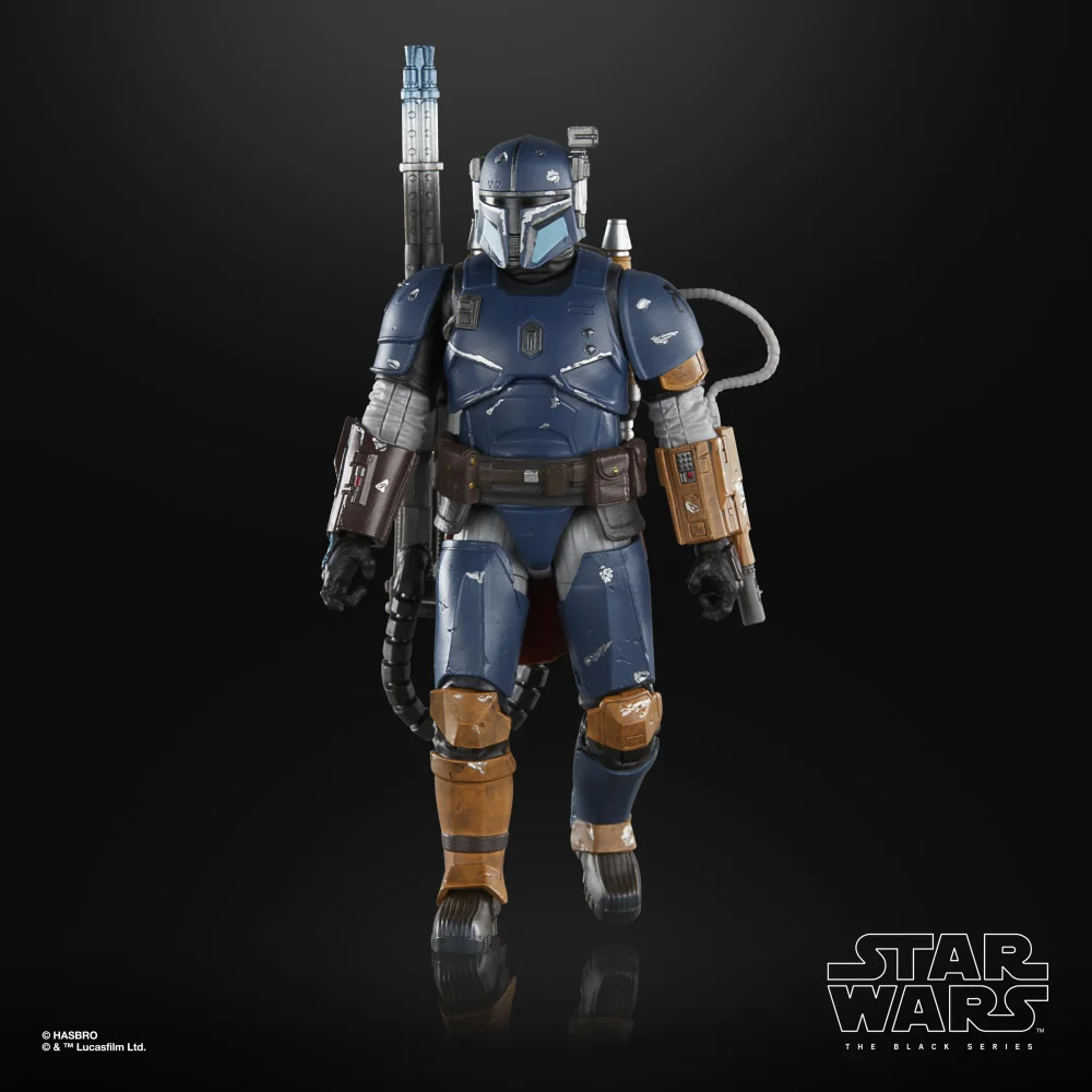 Hasbro Star Wars The Black Series Paz Vizsla, Star Wars: The Mandalorian Action Figure (6”) Image 1