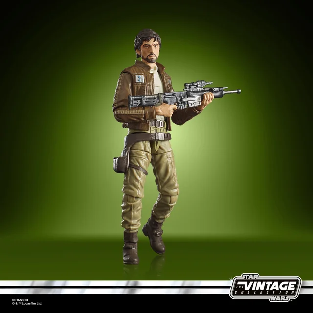 Hasbro Star Wars The Vintage Collection Captain Cassian Andor, Rogue One: A Star Wars Story Action Figure (3.75”)