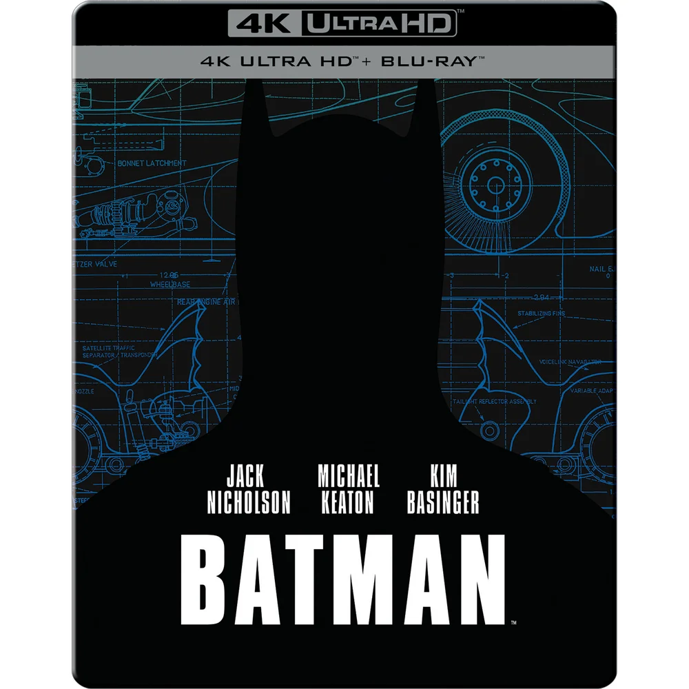 Batman Zavvi Exclusive 4K Ultra HD Steelbook Image 1