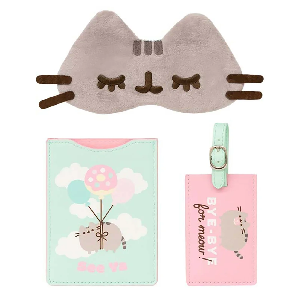 Pusheen Foodie Collection Passport Holder And Luggage Tag Image 1