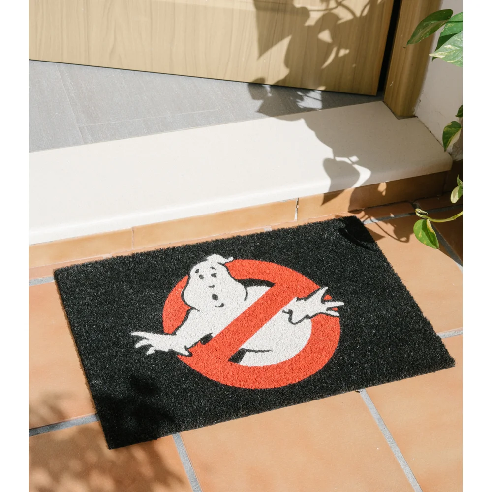 Ghostbuster Who You Gonna Call? Doormat Image 1