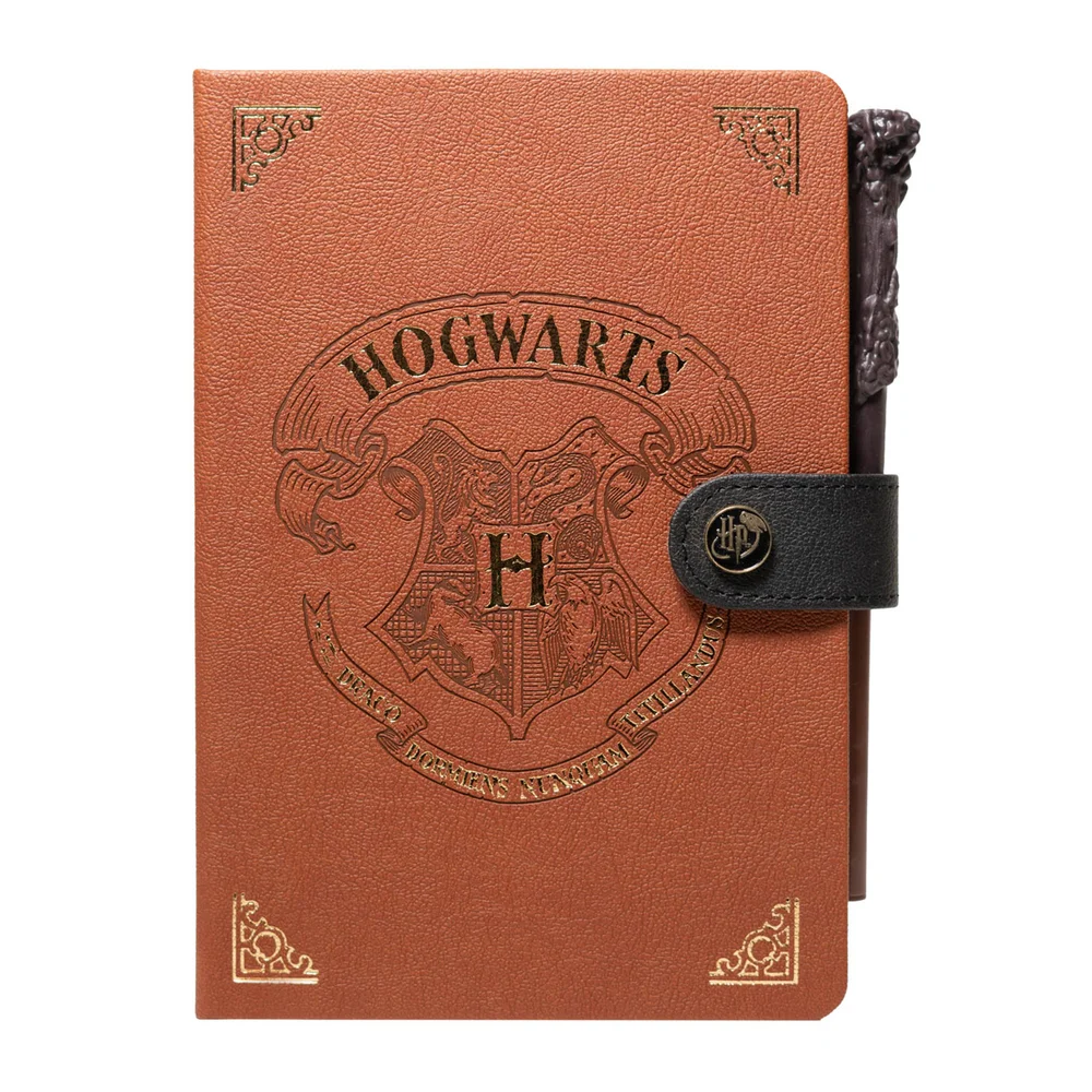 Harry Potter A5 Notebook With Magic Wand Pen Image 1