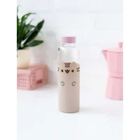 Pusheen Glass Bottle - undefined undefined