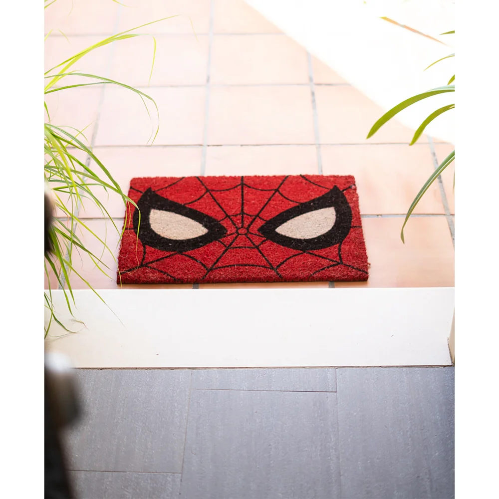 Marvel Spiderman Eyes Doormat Image 1