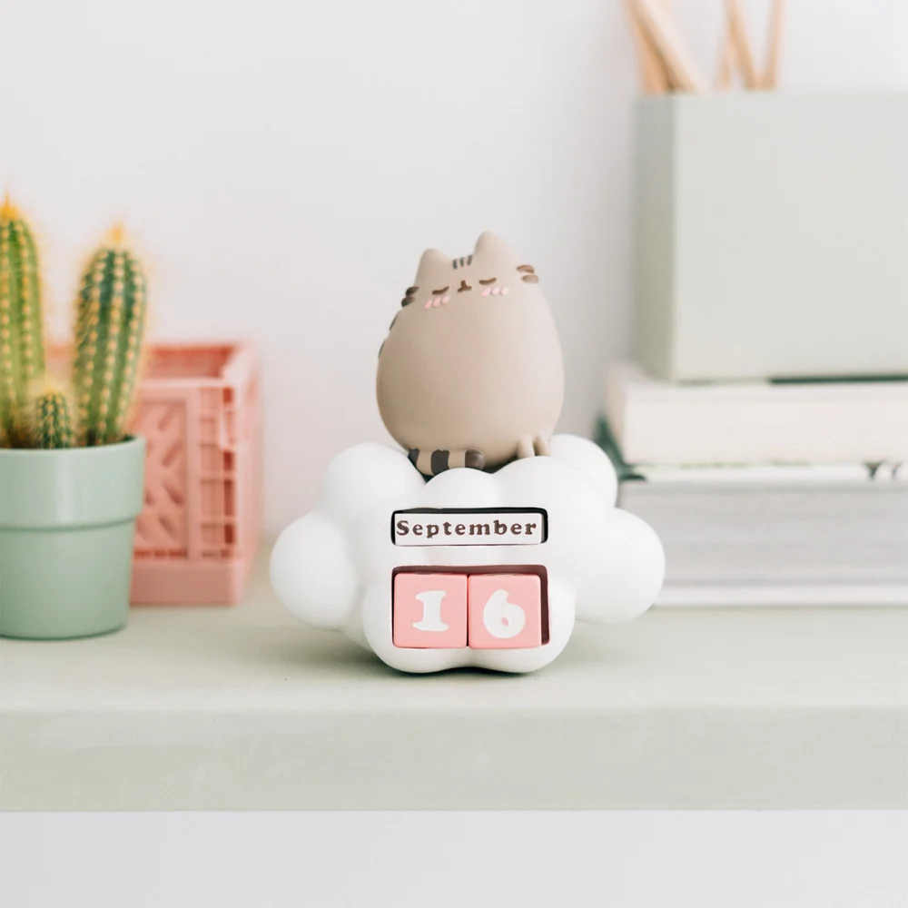 Pusheen Purrfect Love Collection 3D Perpetual Calendar Image 1