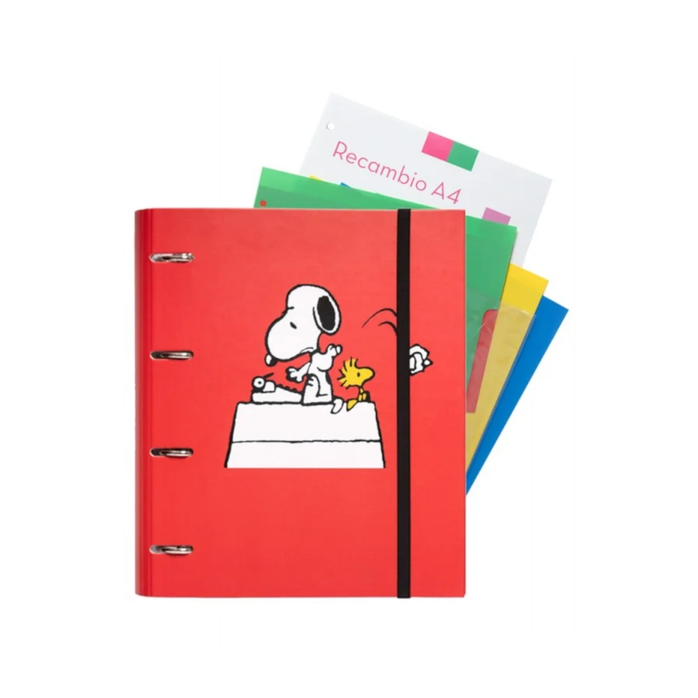 Carpeblock 4 Rings Snoopy Image 1