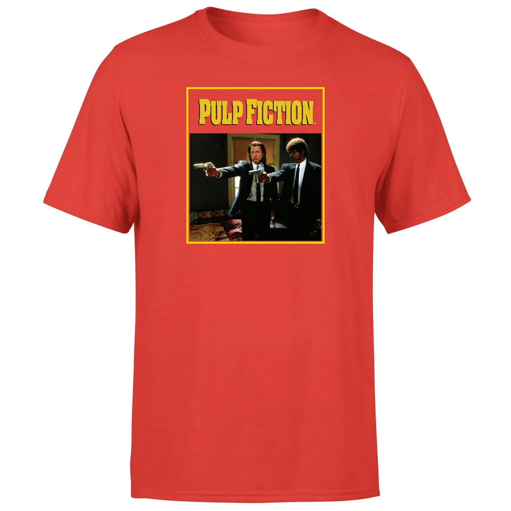 Pulp Fiction Say What Again Unisex T-Shirt - Red - S - Rouge Image 1