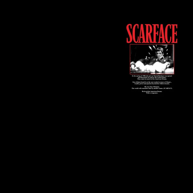 Scarface American Dream Unisex T-Shirt - Black