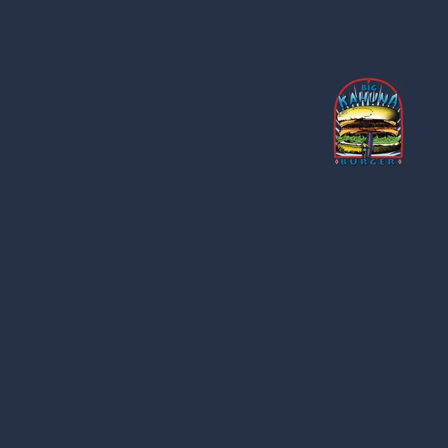 Pulp Fiction Big Kahuna Burger Unisex T-Shirt - Navy