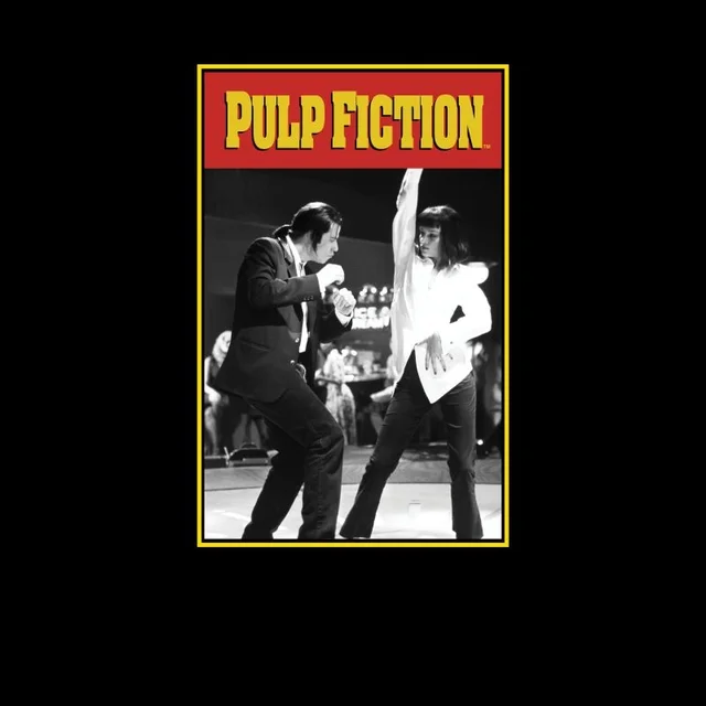 Pulp Fiction Dance Unisex T-Shirt - Black