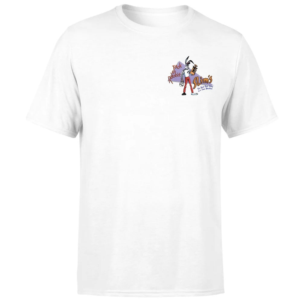 Pulp Fiction Jack Rabbit Slims Unisex T-Shirt - White - S - Blanc Image 1